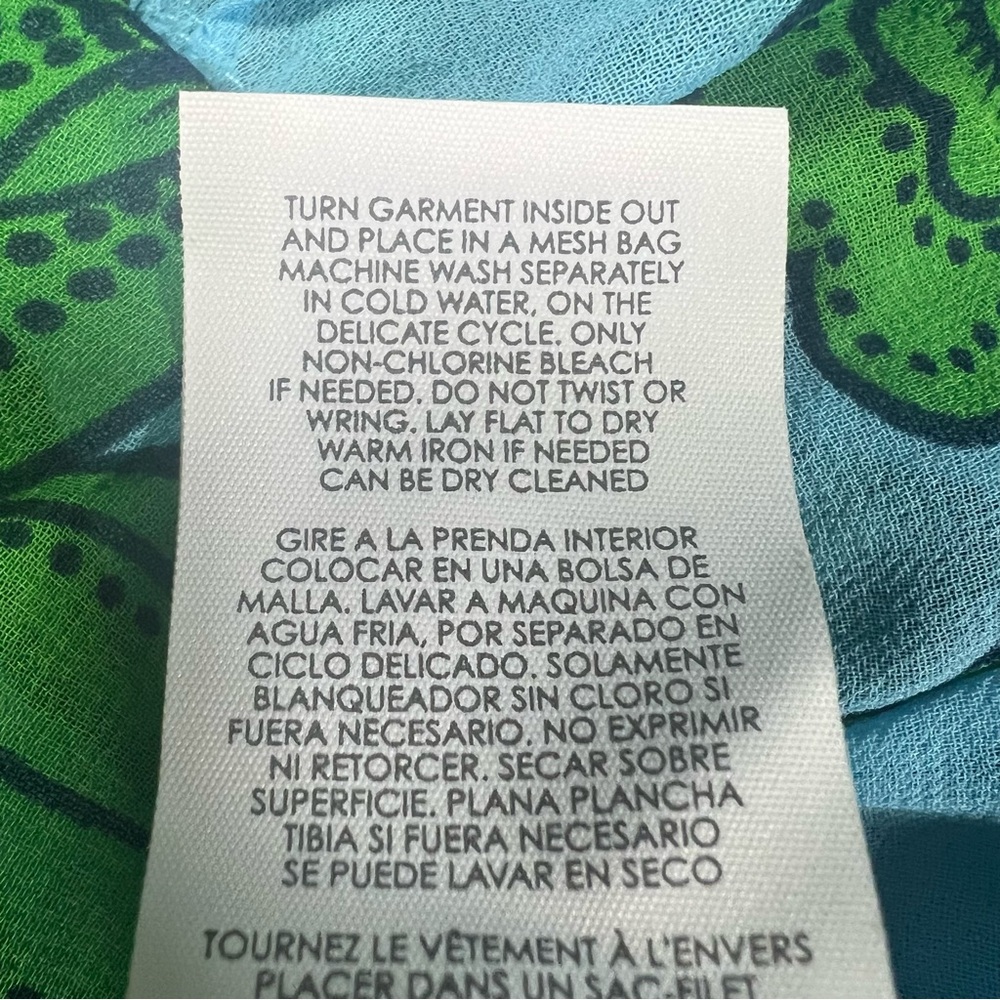 CAbi Green Floral Midi Dress - Picture 13 of 14